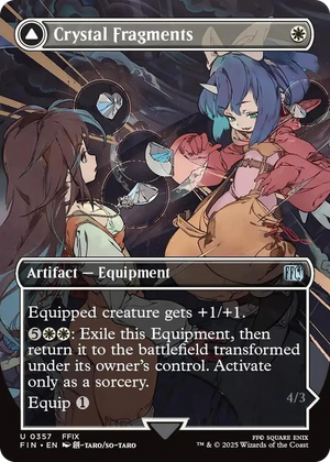 0357 Crystal Fragments (Borderless) U FINAL FANTASY