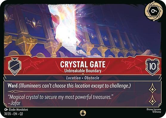 0031 Crystal Gate - Unbreakable Boundary None Illumineer's Quest: Palace Heist