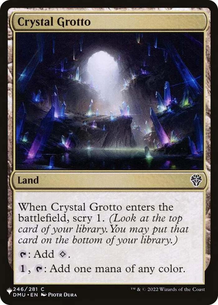 0246 Crystal Grotto C The List Reprints