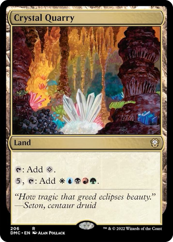 0206 Crystal Quarry R Commander: Dominaria United