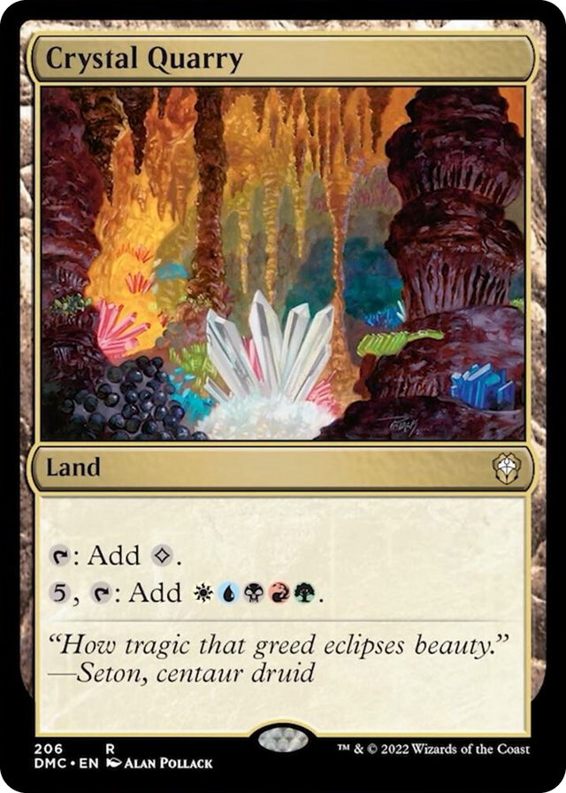 0206 Crystal Quarry R Commander: Dominaria United