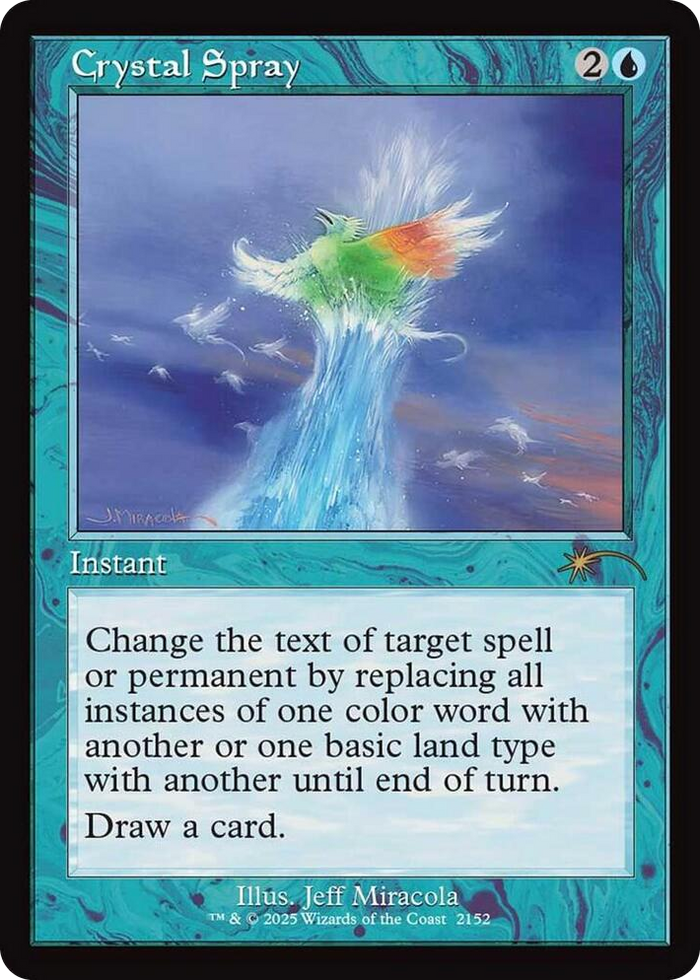 Crystal Spray (Retro Frame) #2152 R - Secret Lair Drop Series Pokemon card