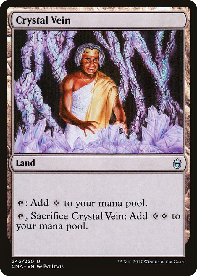 Crystal Vein #246 U - Commander Anthology Pokemon card