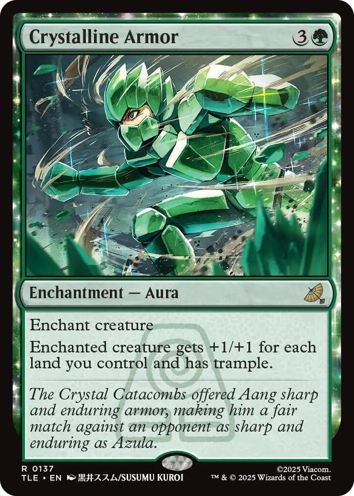 0137 Crystalline Armor R The Last Airbender: Eternal-Legal