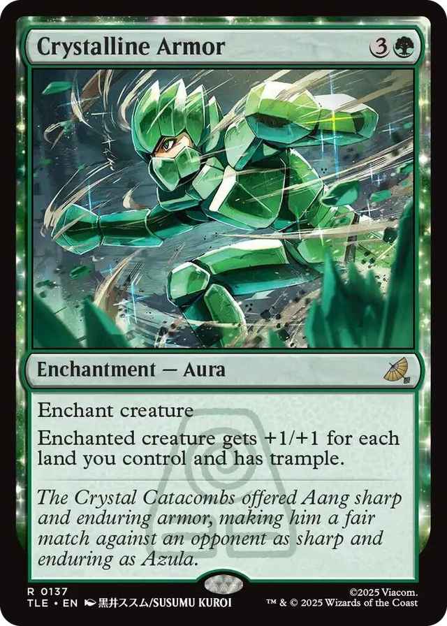 0137 Crystalline Armor R The Last Airbender: Eternal-Legal