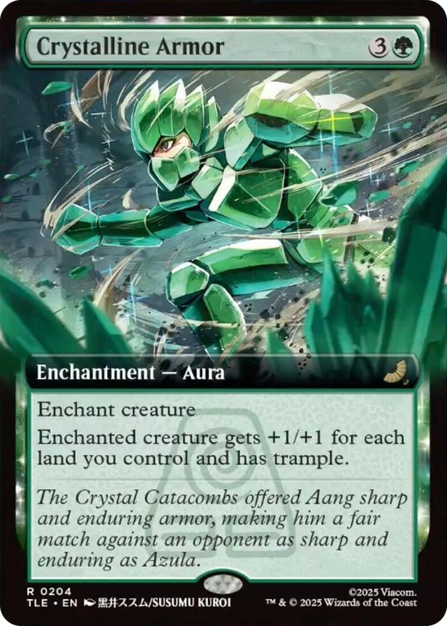 0204 Crystalline Armor (Extended Art) R The Last Airbender: Eternal-Legal