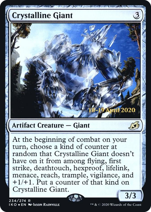 0234 Crystalline Giant R Prerelease Cards