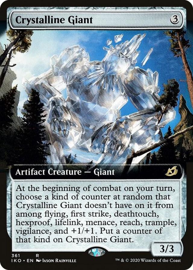 0361 Crystalline Giant (Extended Art) R Lair of Behemoths