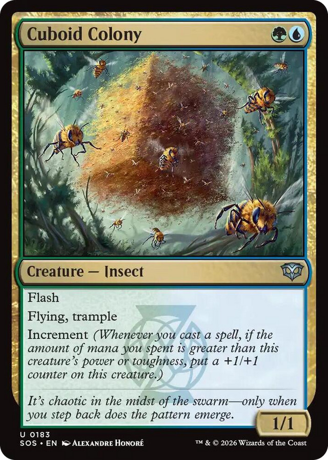0183 Cuboid Colony U Secrets of Strixhaven