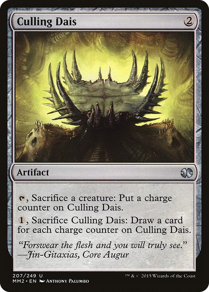 0207 Culling Dais U Modern Masters 2015