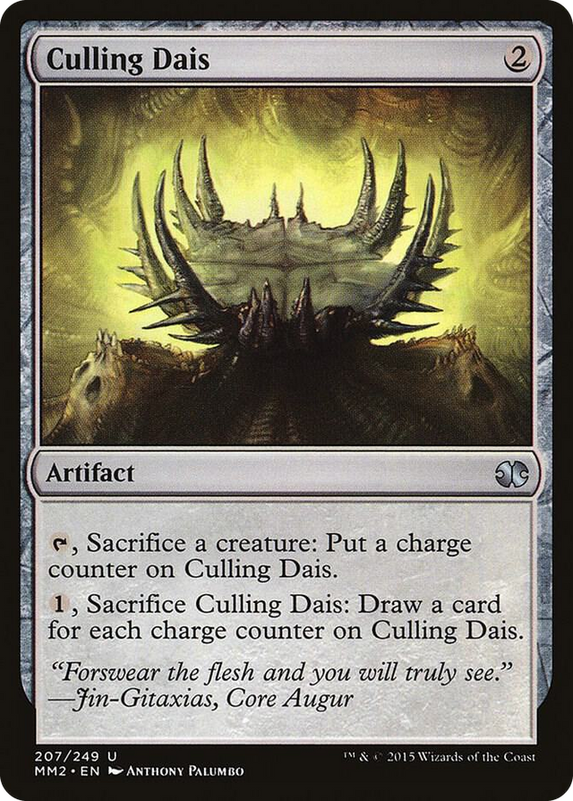 0207 Culling Dais U Modern Masters 2015