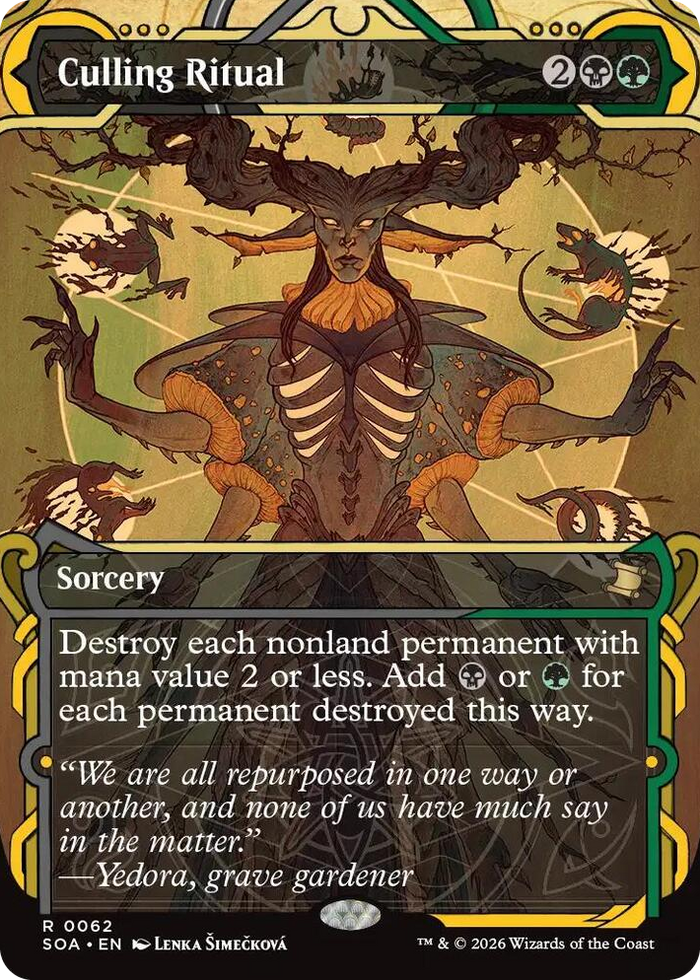 Culling Ritual #62 R - Secrets of Strixhaven: Mystical Archive Pokemon card