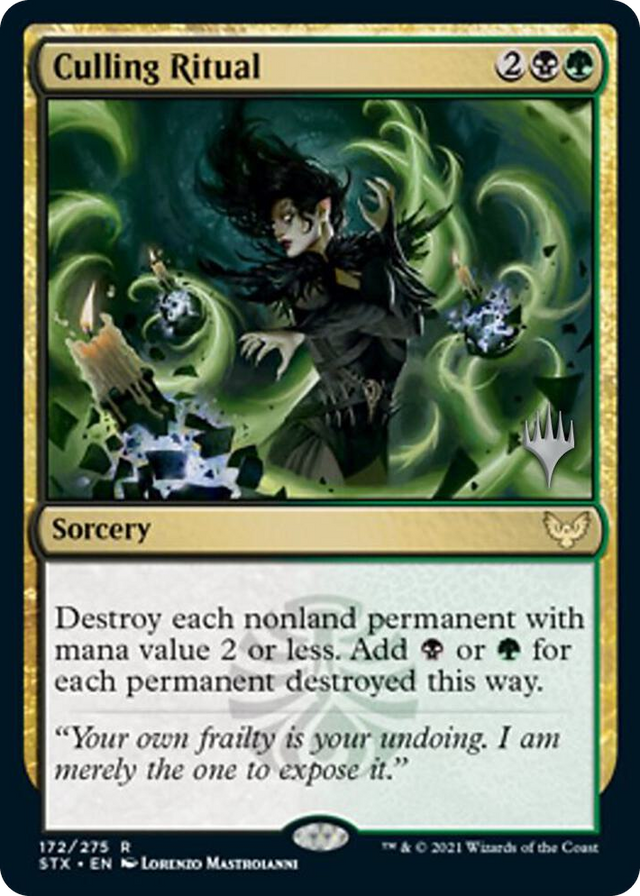 0172 Culling Ritual R Promo Pack: Strixhaven