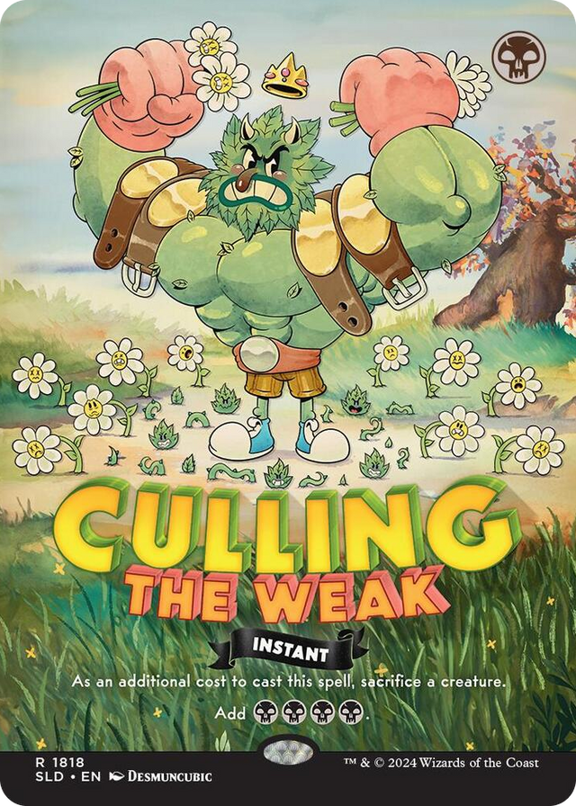 1818 Culling the Weak R Secret Lair Drop Series