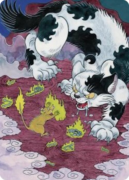 Culling the Weak Art Card #50 S - Art Series: Secrets of Strixhaven Pokemon card
