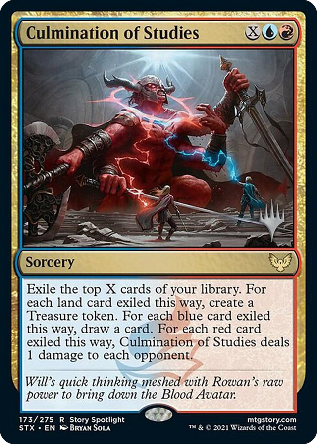 0173 Culmination of Studies R Promo Pack: Strixhaven