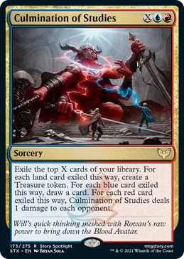 0173 Culmination of Studies R Strixhaven: School of Mages