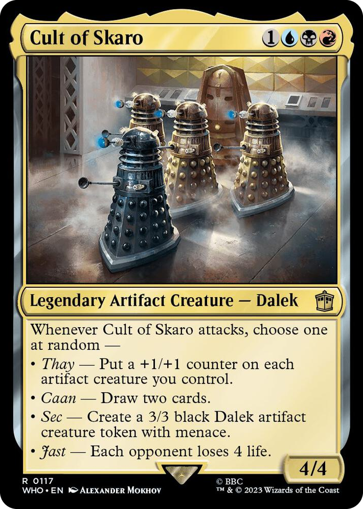 0117 Cult of Skaro R Universes Beyond: Doctor Who