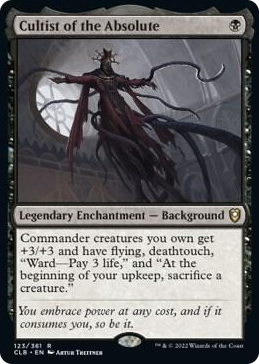 0123 Cultist of the Absolute R Commander Legends: Battle for Baldur's Gate