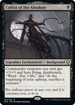 0123 Cultist of the Absolute R Commander Legends: Battle for Baldur's Gate