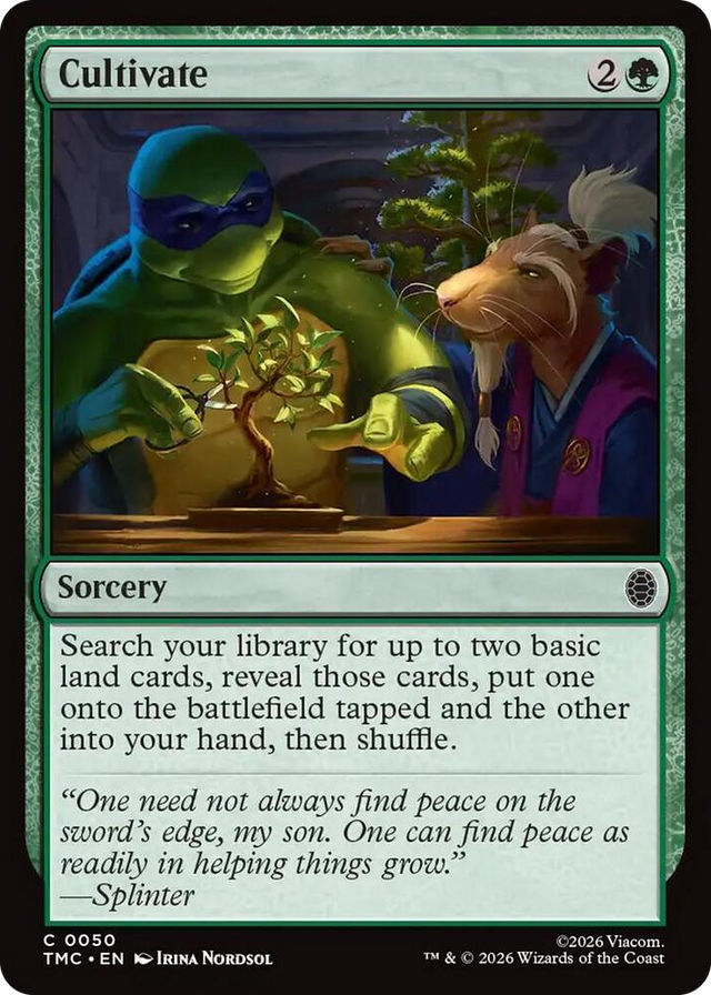 0050 Cultivate C Commander: Teenage Mutant Ninja Turtles