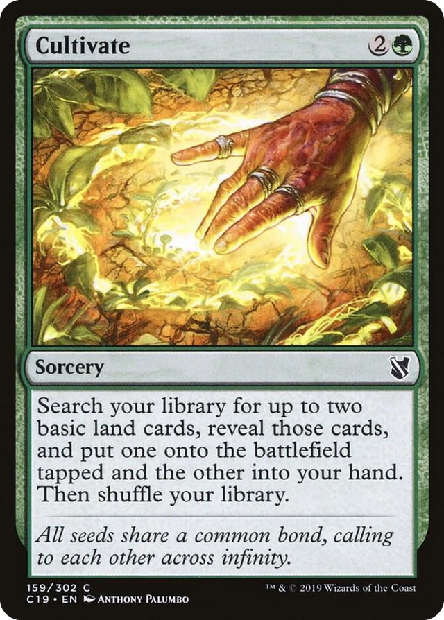 0159 Cultivate C Commander 2019