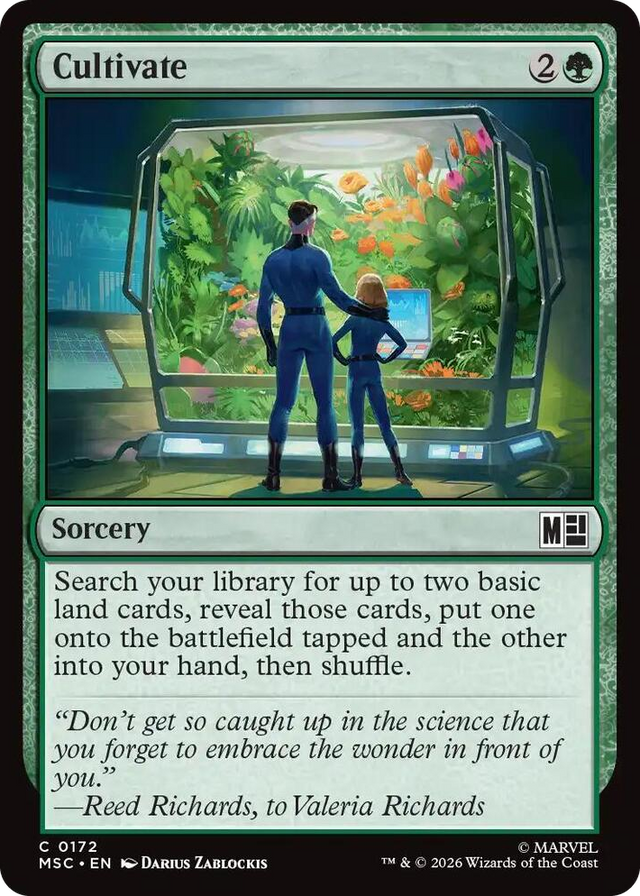 0172 Cultivate C Commander: Marvel Super Heroes