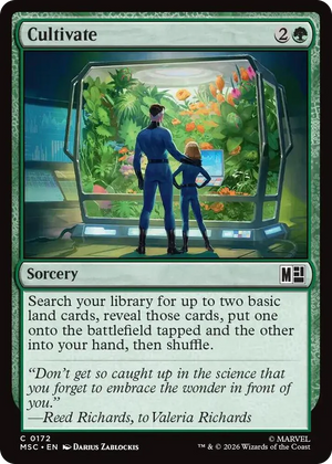 0172 Cultivate C Commander: Marvel Super Heroes