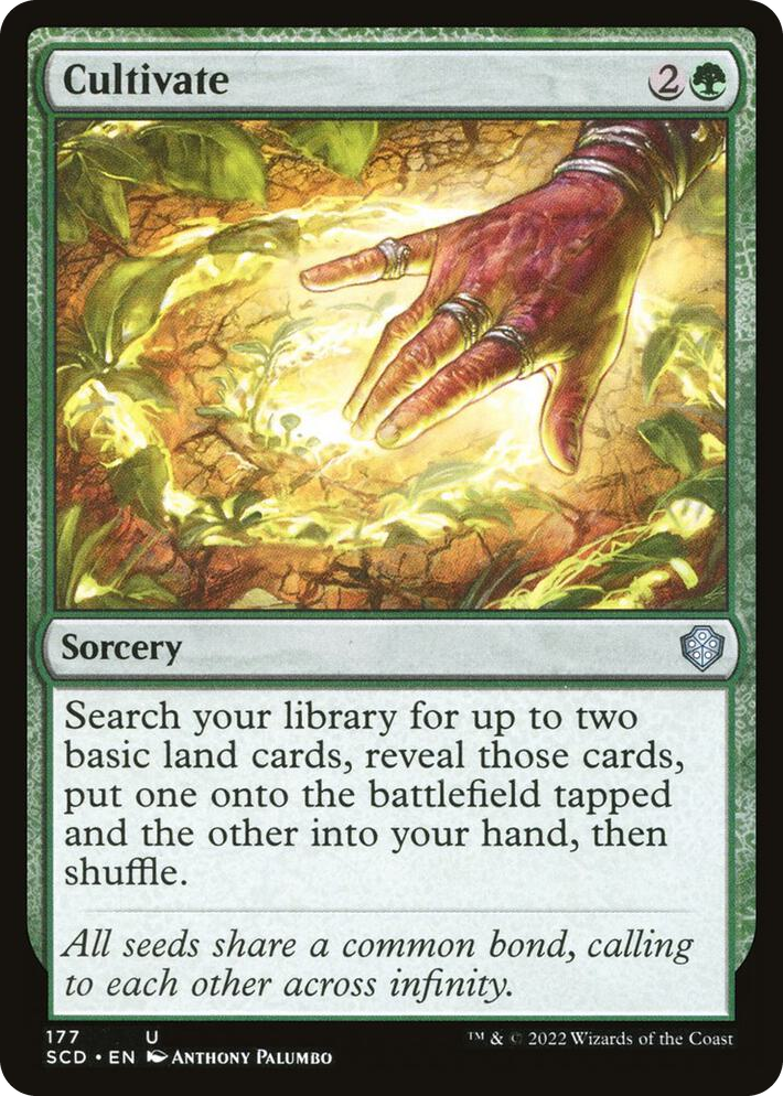 0177 Cultivate U Starter Commander Decks