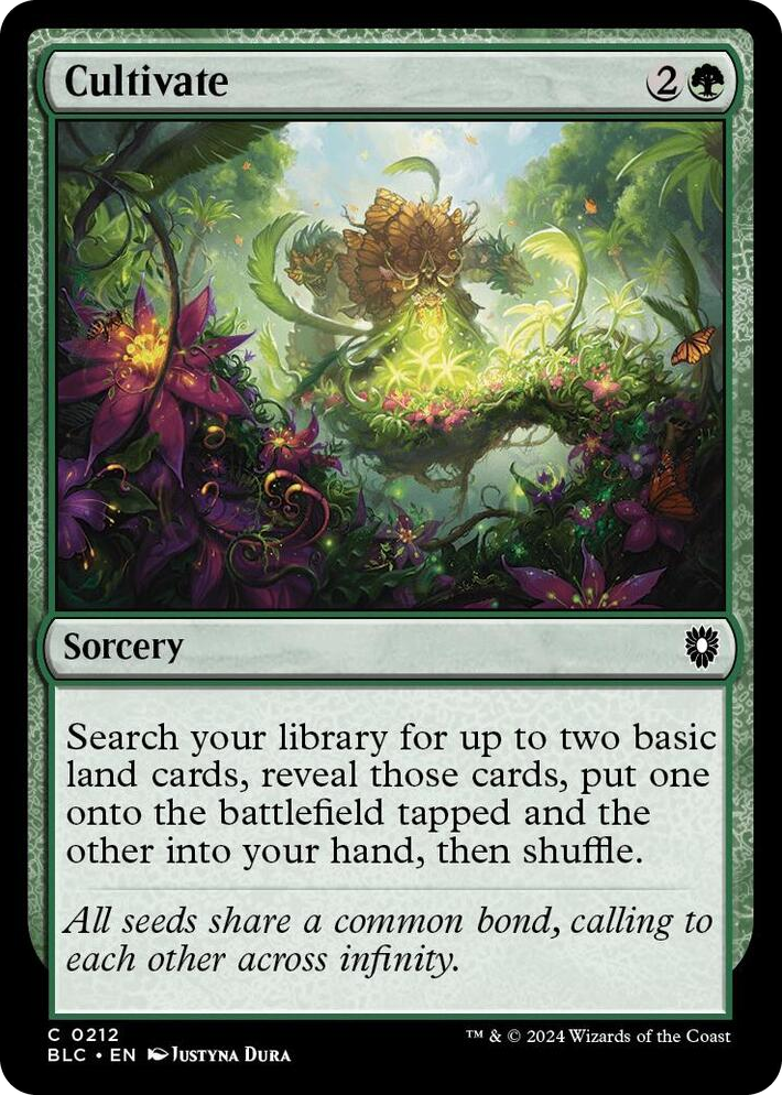 0212 Cultivate C Commander: Bloomburrow