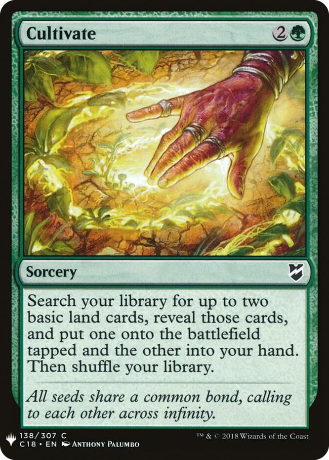 Cultivate (C18) #138 C - The List Reprints Pokemon card