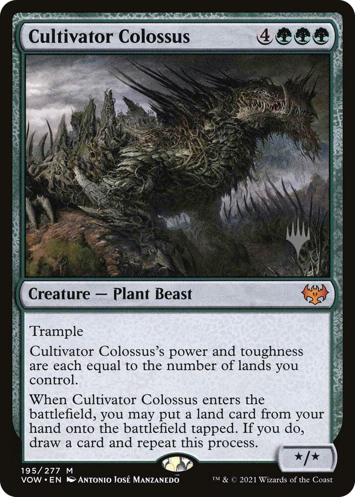 0195 Cultivator Colossus M Promo Pack: Dominaria United