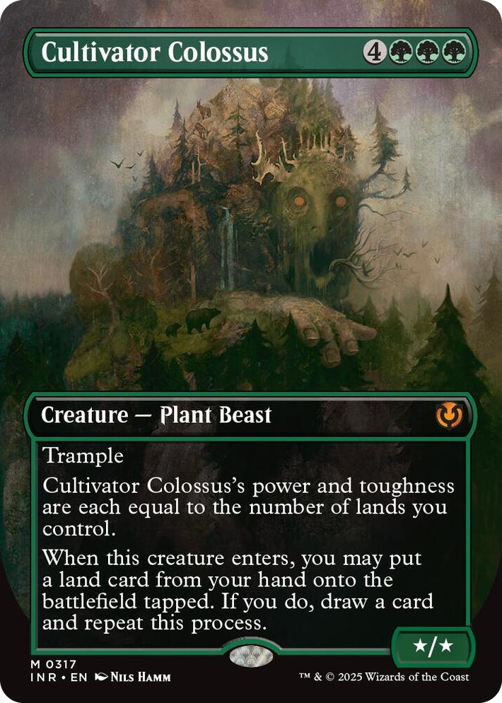 0317 Cultivator Colossus (Borderless) M Innistrad Remastered