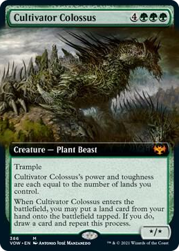 0386 Cultivator Colossus (Extended Art) M Innistrad: Crimson Vow