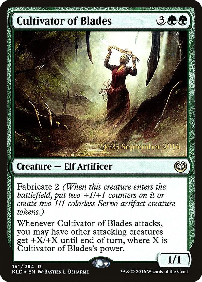 0151 Cultivator of Blades R Prerelease Cards