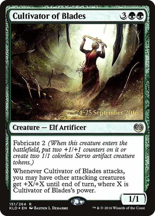 0151 Cultivator of Blades R Prerelease Cards