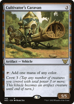 0149 Cultivator's Caravan R Commander: Kamigawa: Neon Dynasty