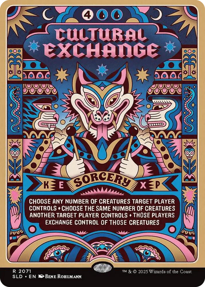 Cultural Exchange #2071 R - Secret Lair Drop Series Pokemon card