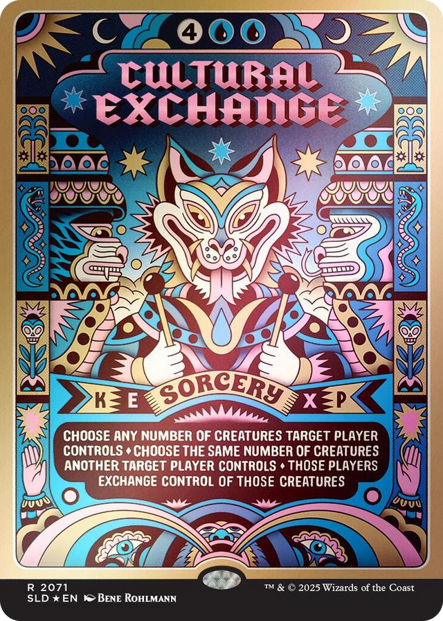 2071 Cultural Exchange (Rainbow Foil) R Secret Lair Drop Series