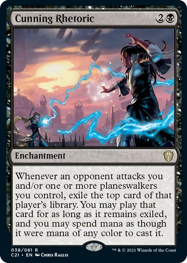 0038 Cunning Rhetoric R Commander 2021