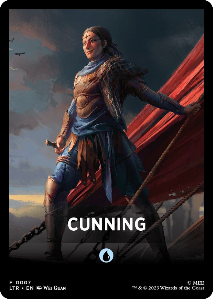 Cunning Theme Card #7 T - Universes Beyond: The Lord of the Rings: Tales of Middle-earth Pokemon card