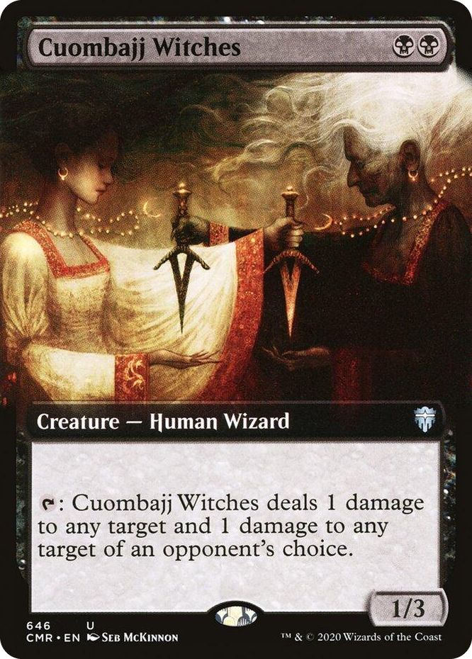 0646 Cuombajj Witches (Extended Art) U Commander Legends