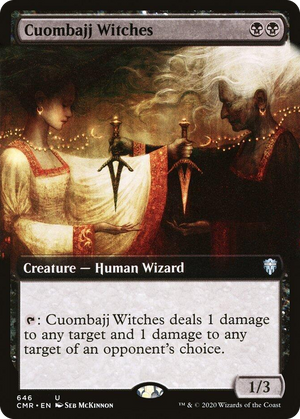0646 Cuombajj Witches (Extended Art) U Commander Legends