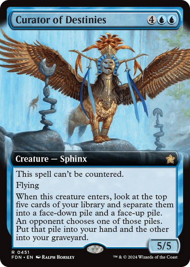 0451 Curator of Destinies (Extended Art) R Foundations