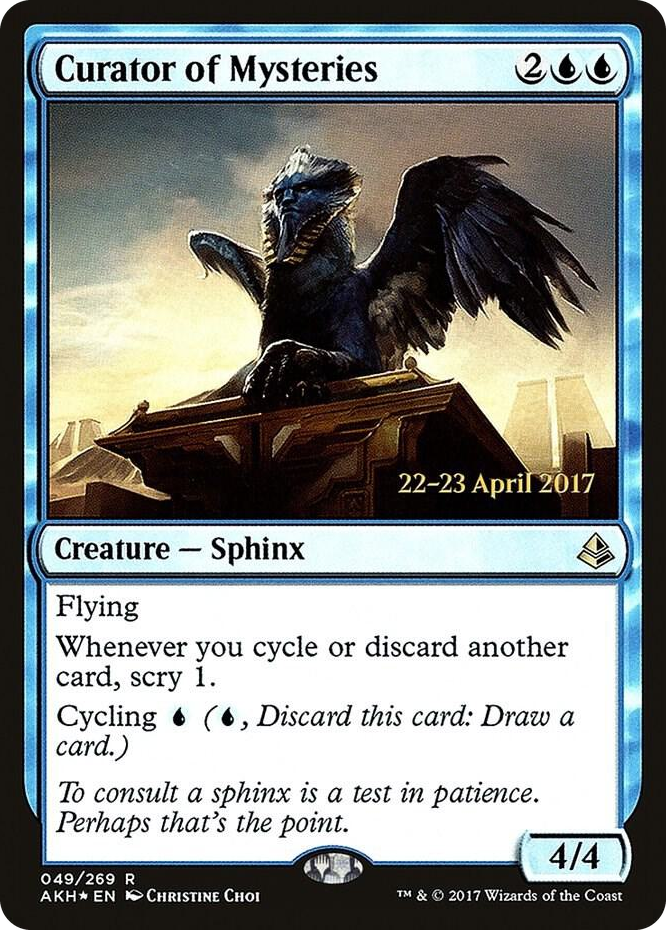 0049 Curator of Mysteries R Prerelease Cards