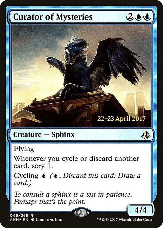 0049 Curator of Mysteries R Prerelease Cards