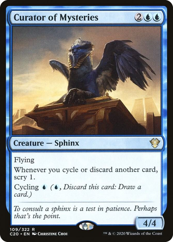 0109 Curator of Mysteries R Commander 2020