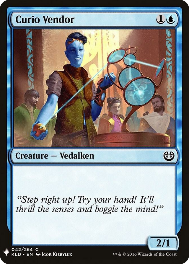 0042 Curio Vendor C The List Reprints