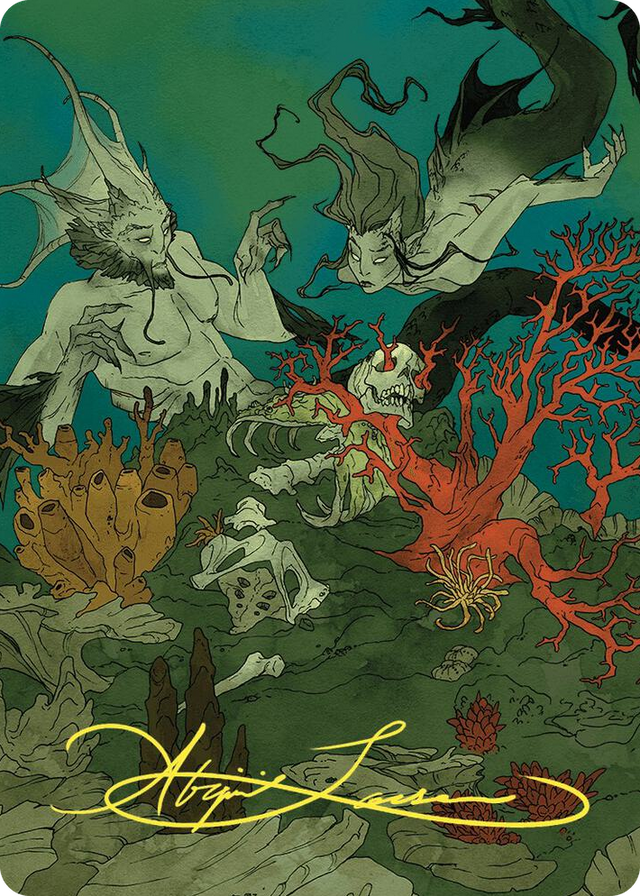 0065 Curiosity Art Card (Gold-Stamped Signature) S Art Series: Wilds of Eldraine