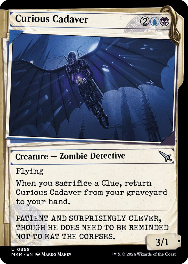 0358 Curious Cadaver (Showcase) U Murders at Karlov Manor